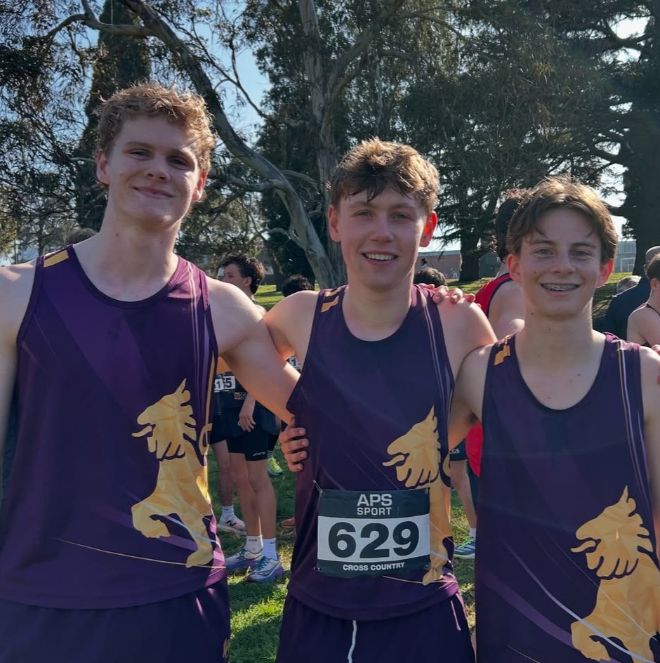 Cross Country Boys' Captains