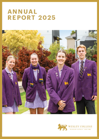 Wesley Annual Report Cover 2025