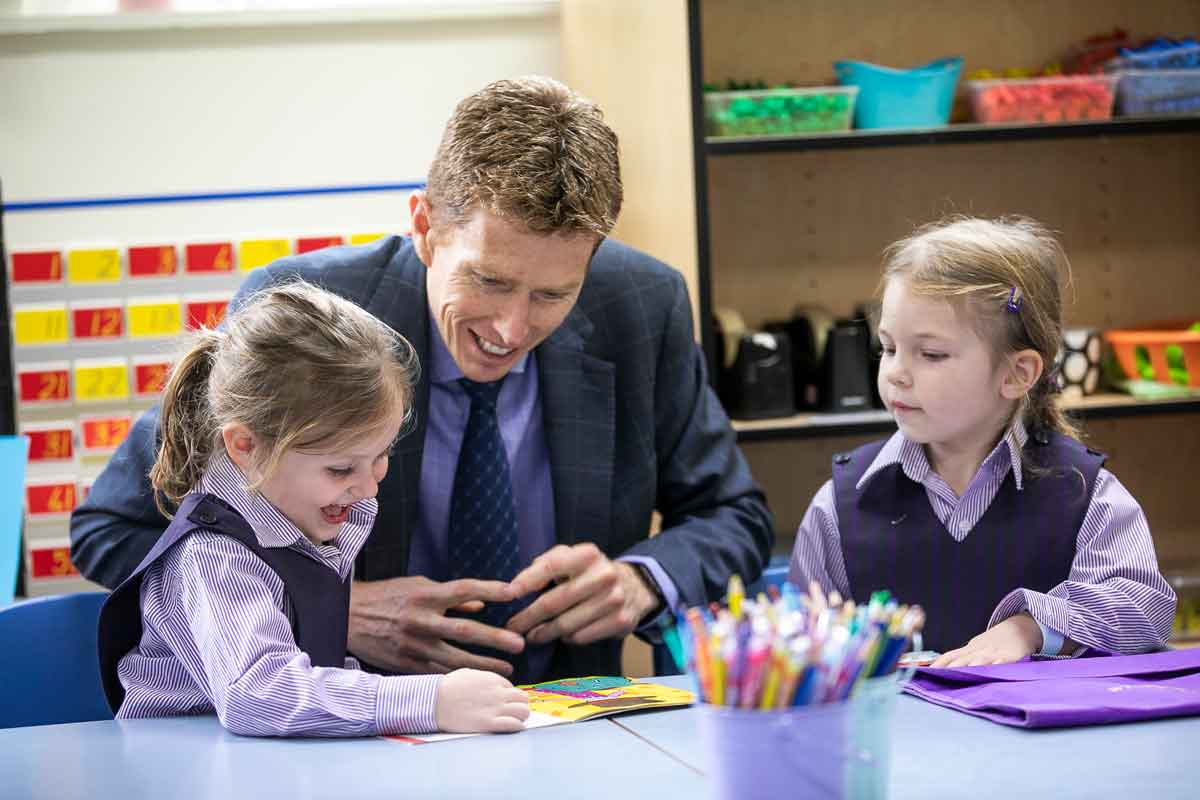 Kieran and student