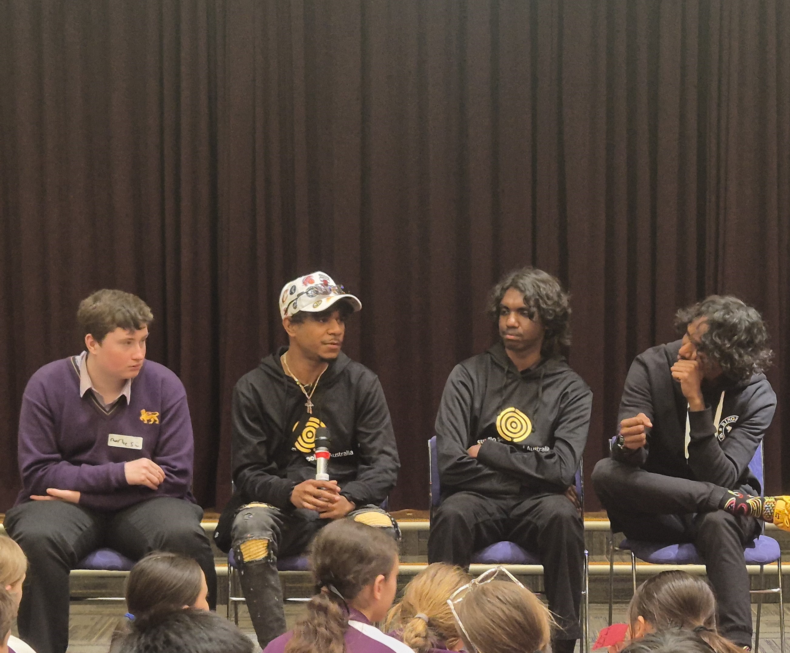 Charlie with Yiramalay peers