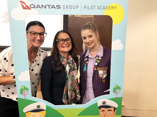 International Womens Day breakfast- Sheriden Vella, Davida Forshaw and Lucy