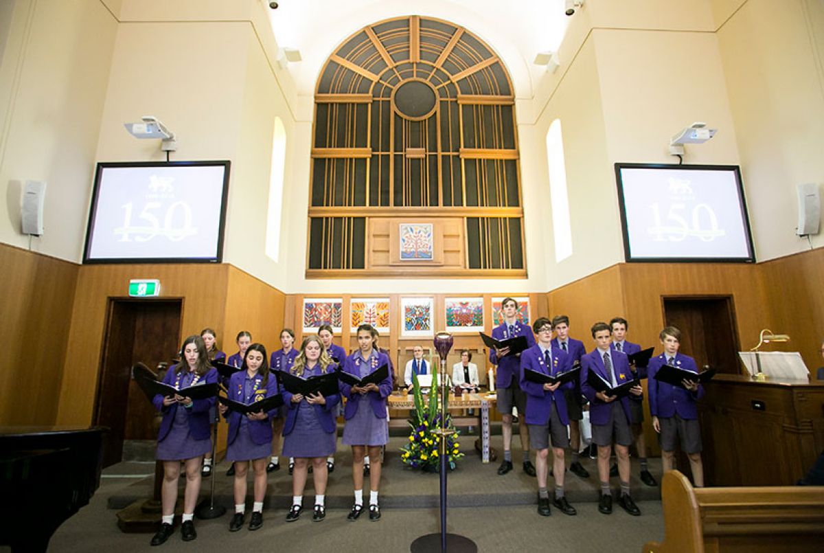 College Thanksgiving Chapel Service