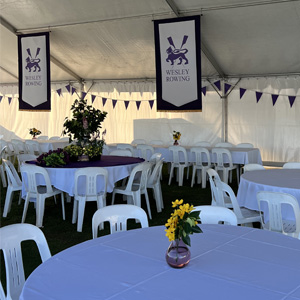 Rowing marquee