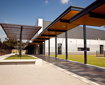 The new College Sports Centre at Glen Waverley