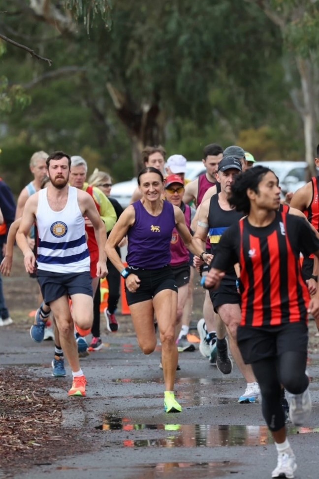 Cross country runners