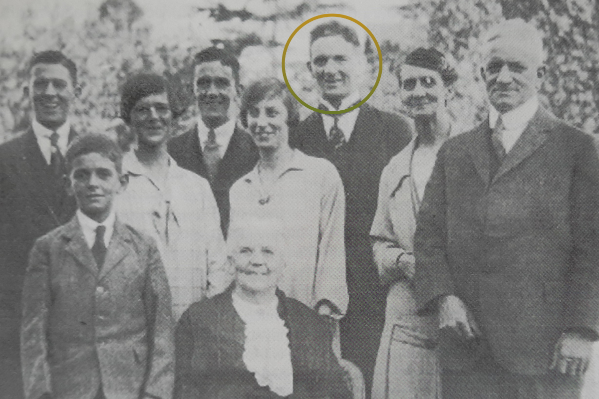 William Parker Little's nephew, John (Jack) Little (OW1918) 