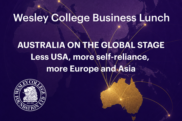 Wesley Business Lunch 2026